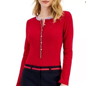 NWT Tommy Hilfiger long sleeve Bodysuit